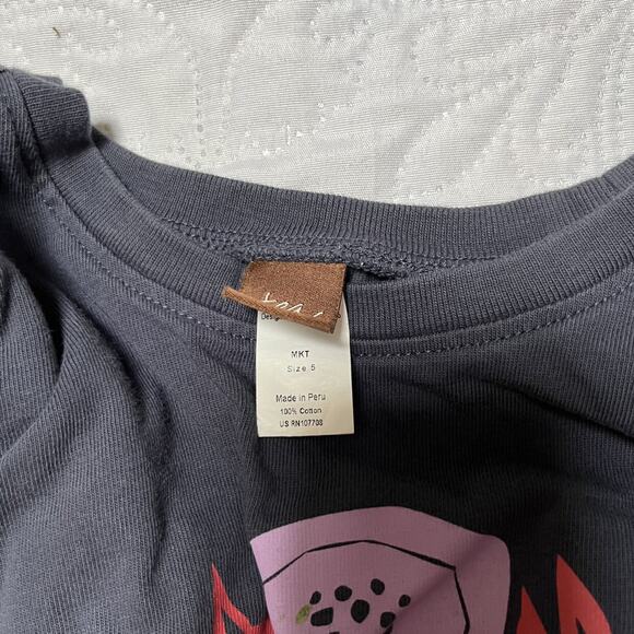 Tea Collection Fox Graphic Shirt Size 5 - Picture 7 of 7